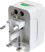 Universal travel adapter με surge protector