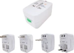 Universal travel adapter με surge protector
