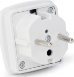 Gembird Cablexpert Αντάπτορας Ac Uk Socket Input To German Schuko Output 7,5A (A-Ac-Ukeu-001)