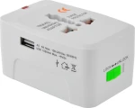 Lamtech Travel Adapter with USB
