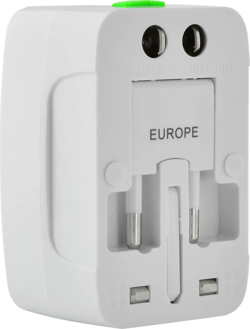 Lamtech Travel Adapter with USB
