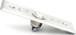 Secukey Χωνευτό Μπουτόν Sck-Cbutton1, 3Α, Ασημί