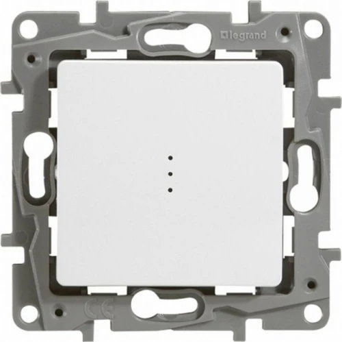 Legrand Niloe Μονό Φωτεινό 764522 Λευκό