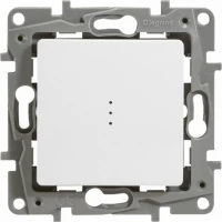 Legrand Niloe Μονό Φωτεινό 764522 Λευκό