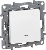 Legrand Niloe Μονό Φωτεινό 764522 Λευκό