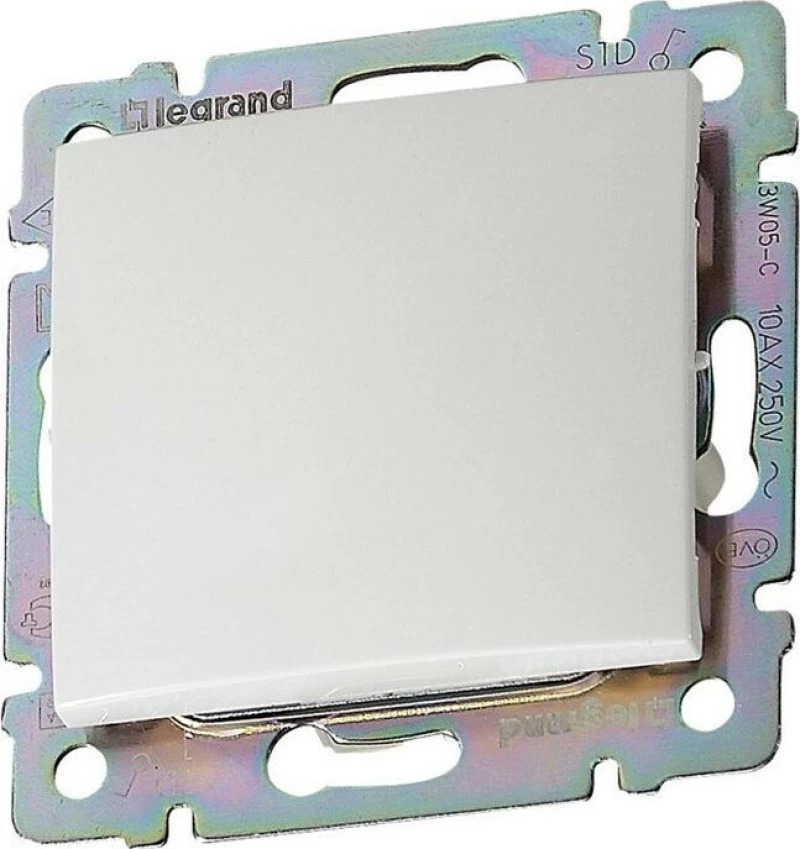 Legrand Valena Μονό 10A 774411 Λευκό
