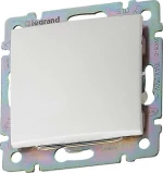 Legrand Valena Μονό 10A 774411 Λευκό