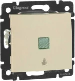 Legrand Valena Μονό Φωτεινό 774313 Μπεζ
