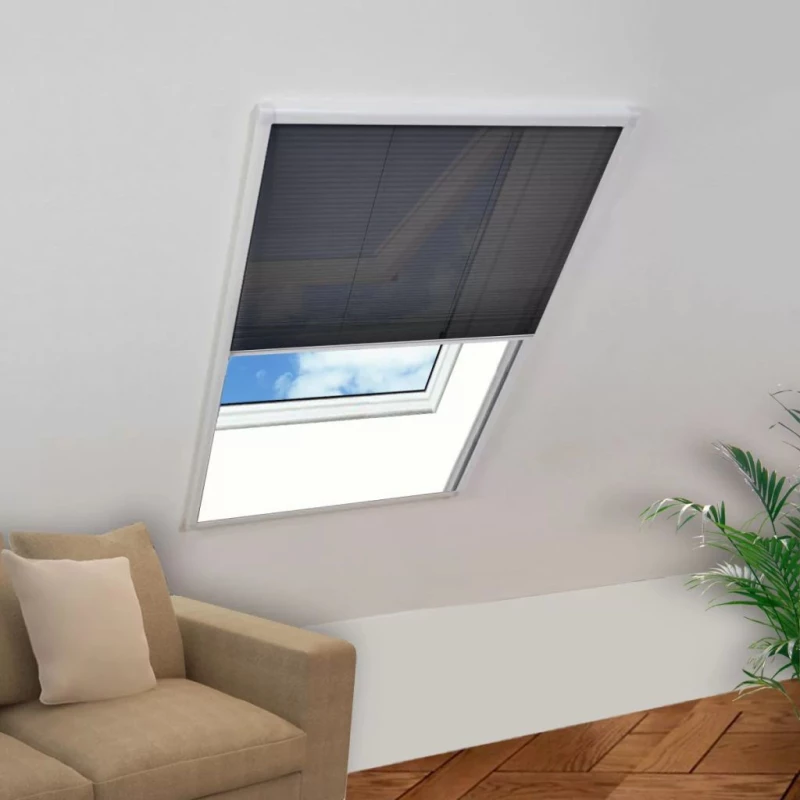 vidaXL Σίτα Παραθύρου Πλισέ 60x80cm 142610