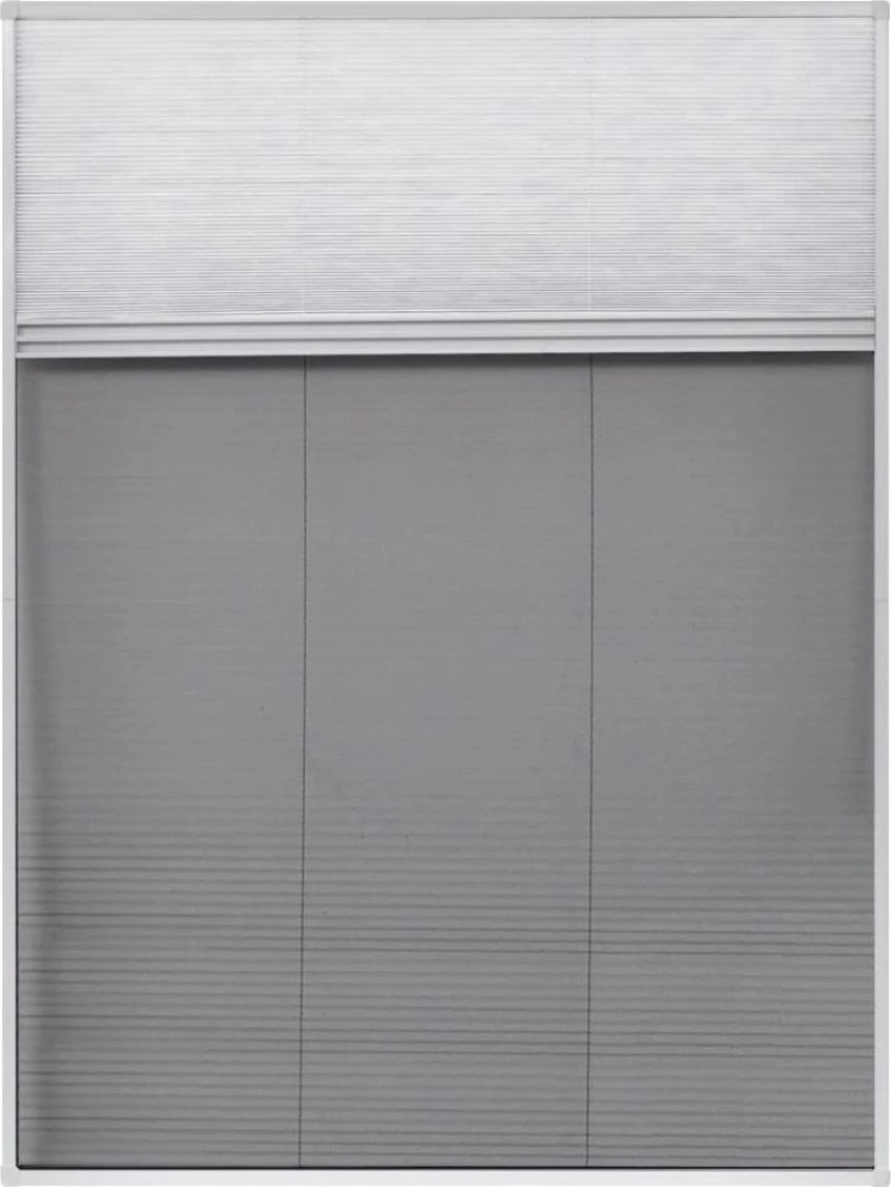 vidaXL Σίτα Παραθύρου Πλισέ 60x80cm 142615