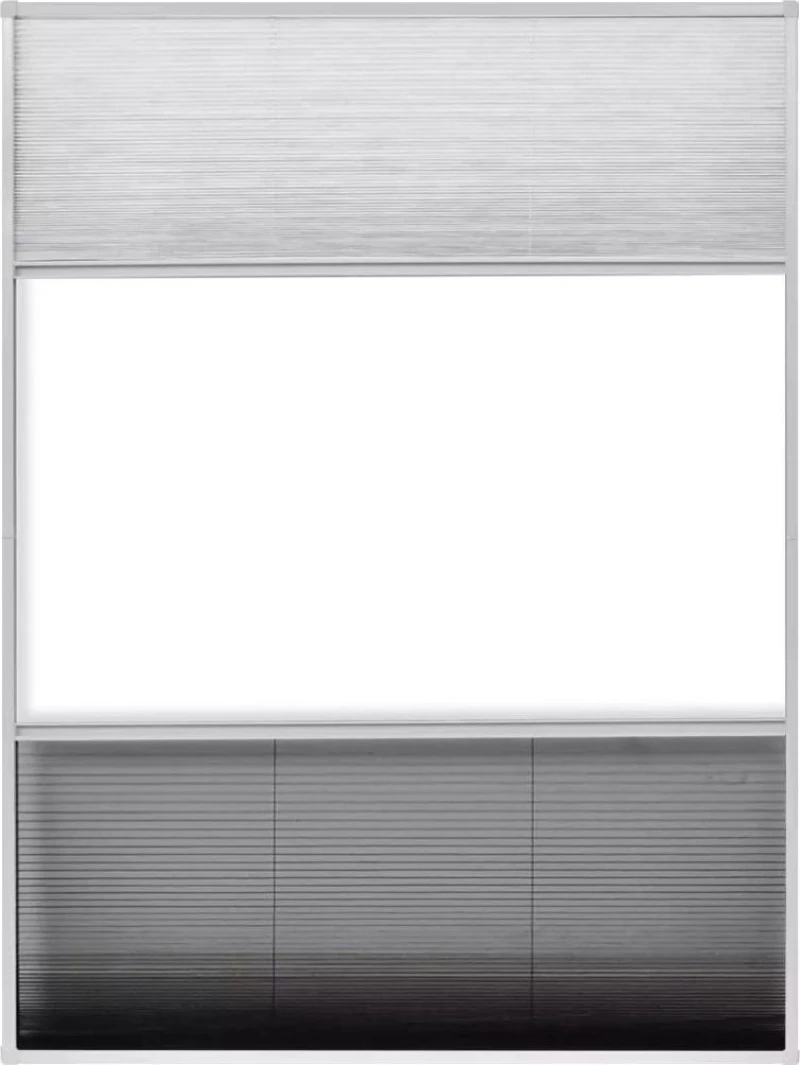 vidaXL Σίτα Παραθύρου Πλισέ 60x80cm 142615