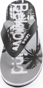 B-soft 55-19195 Μαύρες Ανδρικές Σαγιονάρες