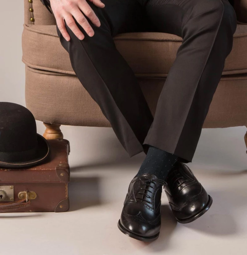 Pantherella Socks Gadsbury Dark Grey