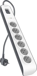 Belkin Πολύπριζο Ασφαλείας 6 Θέσεων με μήκος καλωδίου 2m