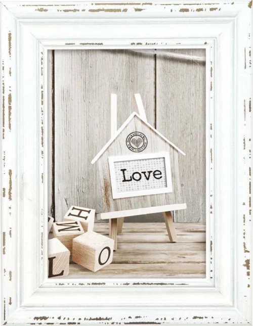 Zep Rivoli White 15X20 Wood Frame Sy968W
