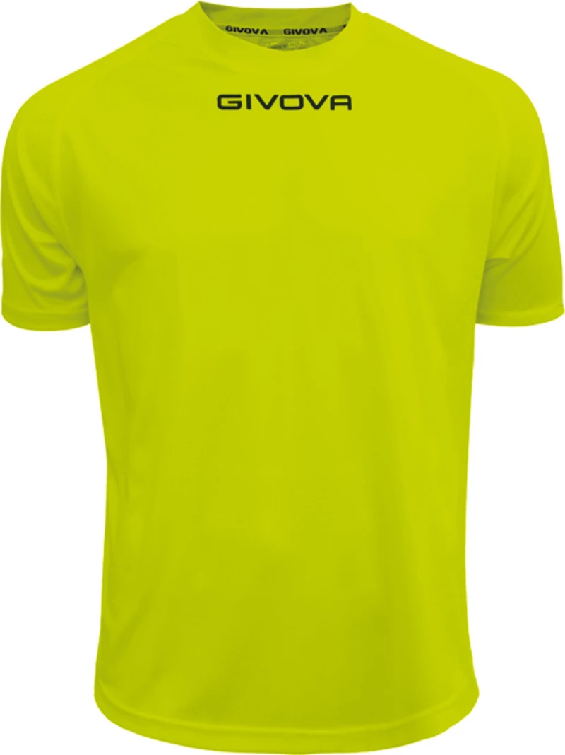 Givova Shirt Givova One MAC01 yellow fluo