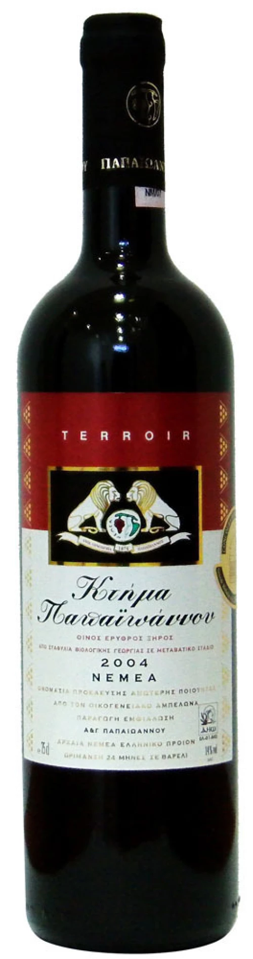 Κτήμα Παπαϊωάννου Παλαιά Κλήματα Ερυθρό 750ml