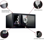 Master Lock X031ML Χρηματοκιβωτιο Ασφαλειας Δαπεδου με Κλειδι