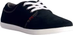Γυναικεία sneakers μαύρα πάνινα Creeks 4036655