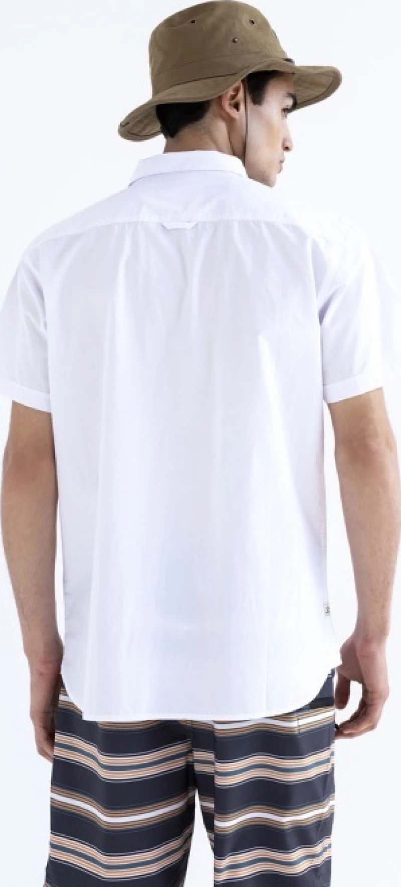Emerson Classic Short Sleeve Pocket Shirt 201.Em61.12-White Λευκό