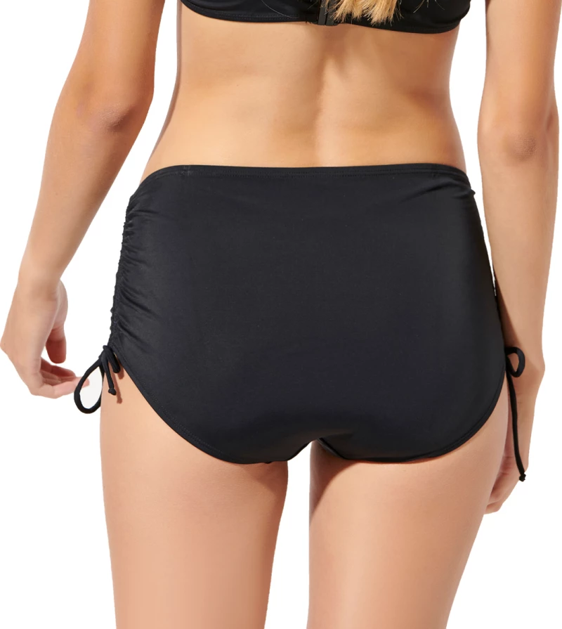 Γυναικείο Μαγιό Slip Ψηλόμεσο BLU4U - Μαύρο - 2136592-02