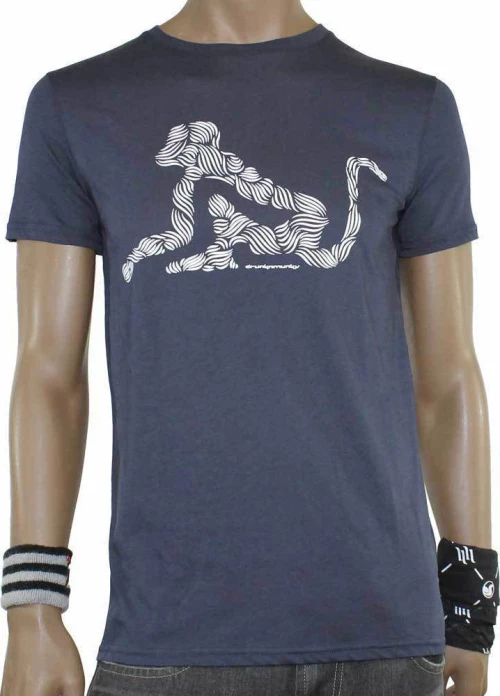 T-Shirt Drunknmunky D7032 Navy