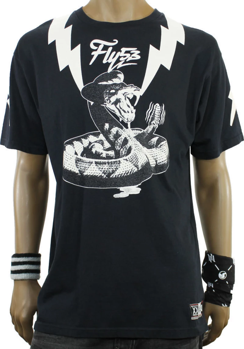 T-Shirt Fly53 Cobra Black