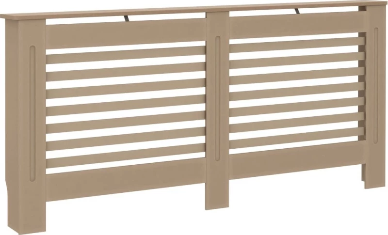 vidaXL Κάλυμμα Καλοριφέρ 172x19x81εκ. από MDF 288190