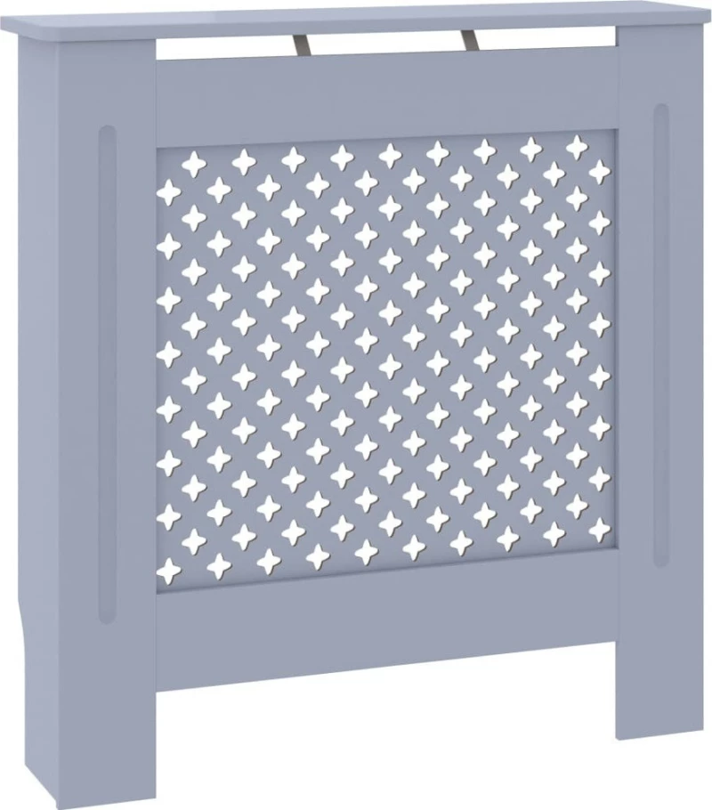 vidaXL Κάλυμμα Καλοριφέρ Γκρι 78cm από MDF 325569