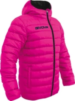 Givova Olanda Ανδρικό Μπουφάν G013 Fuchsia/Black