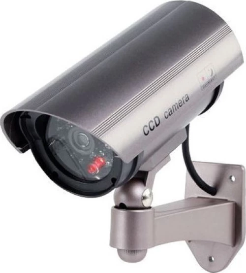 Ομοίωμα ψεύτικη κάμερα ασφαλείας security με LED φωτισμό