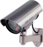 Ομοίωμα ψεύτικη κάμερα ασφαλείας security με LED φωτισμό