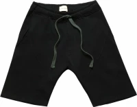 The Project Garments Organic Cotton Jersey Sweatshorts Black