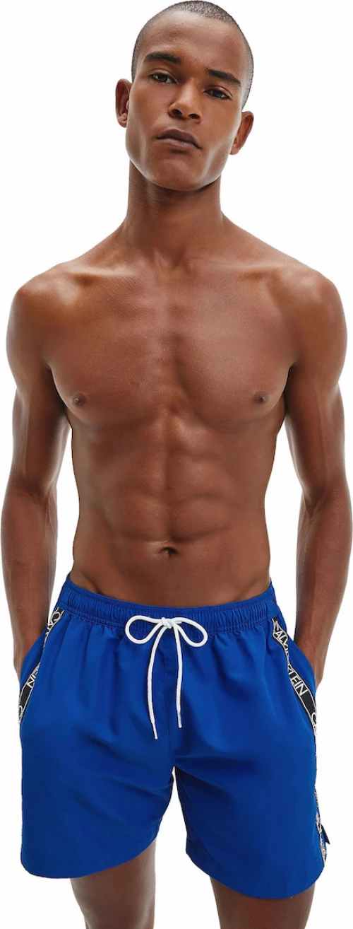 Ανδρικό Μαγιό Calvin Klein - Μπλε - Βερμούδα με Logo