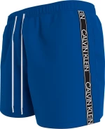 Ανδρικό Μαγιό Calvin Klein - Μπλε - Βερμούδα με Logo