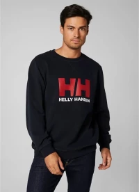 Helly Hansen Logo Creaw Sweat (34000-597) Navy