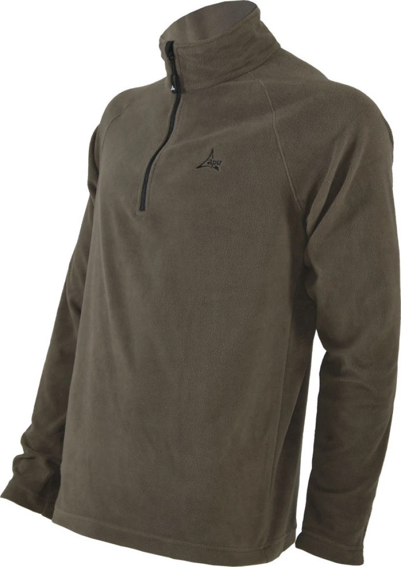 Μπλούζα Fleece APU Api Half Zip Χακί