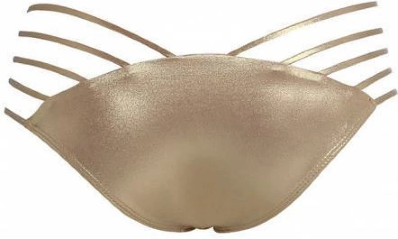 Μαγιό Bluepoint Bikini Κανονικό Με Ανοίγματα 606511-40 - Χρυσό