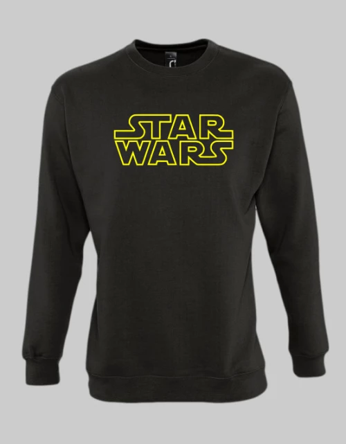 Star Wars logo Sweatshirt - BLACK