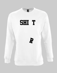 Shirt Sweatshirt - WHITE
