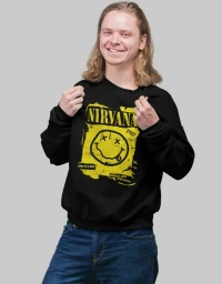 Nirvana Φούτερ - BLACK