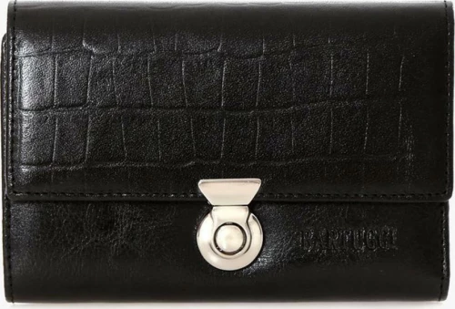 Δερμάτινο Γυναικείο Πορτοφόλι (171-26482-black)
