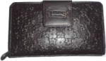 X 614849-3 ΔΕΡΜΑΤΙΝΟ ΓΥΝΑΙΚΕΙΟ ΠΟΡΤΟΦΟΛΙ (DARK BROWN)