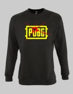 PUBG logo sweatshirt - BURGUNDY