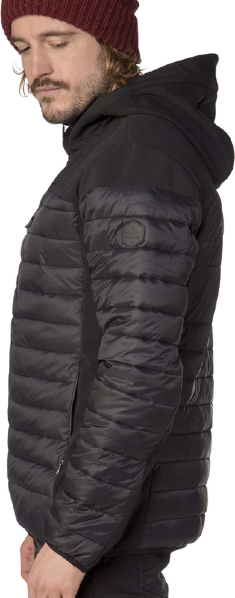 Protest Update Outerwear Black