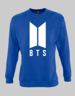 BTS SWEATSHIRT - GREY MELANGE