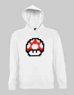 Super Mario Mushroom hoodie - WHITE