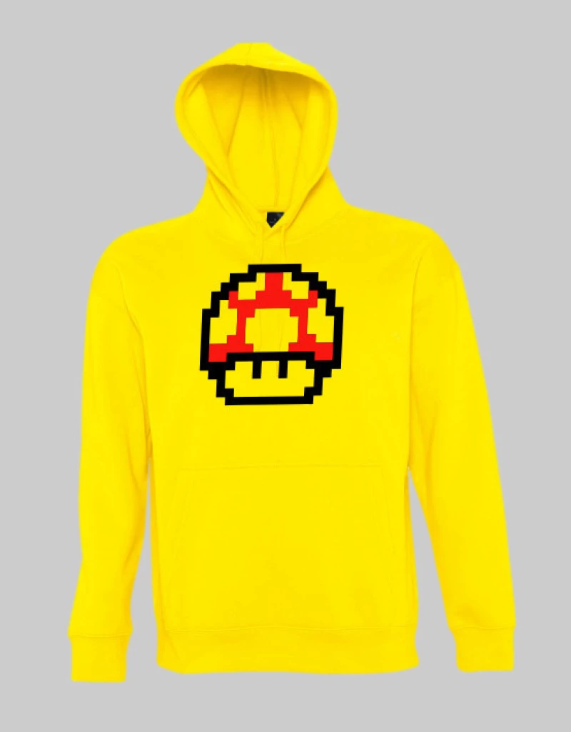 Super Mario Mushroom hoodie - WHITE