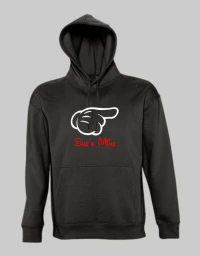 She's mine hoodies - BLACK