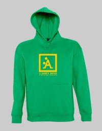 A Dirty Mind Hoodie - KELLY GREEN